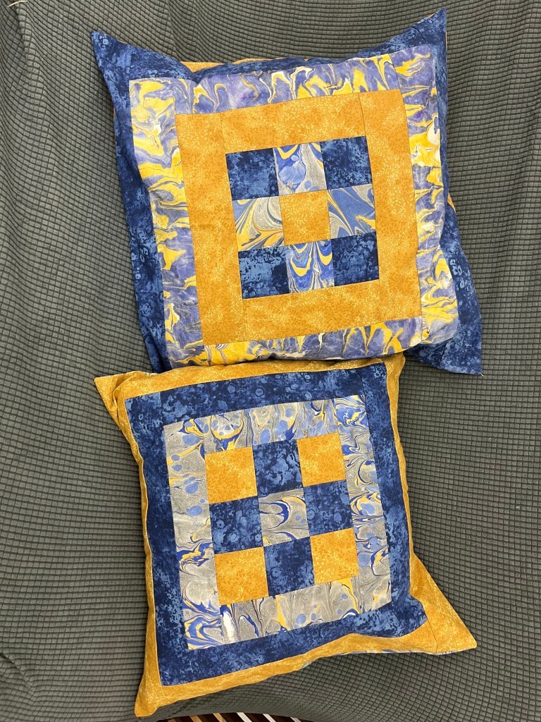 100% cotton-hand-marbled fabric
 